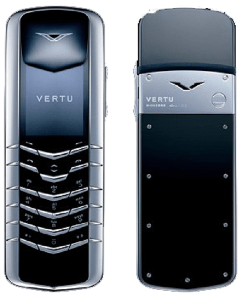 Vertu signature white gold