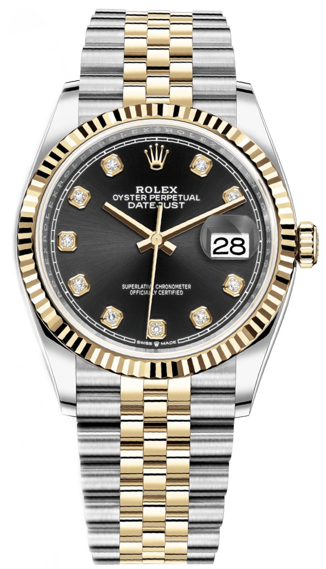 Rolex Datejust 36mm Steel and Yellow Gold