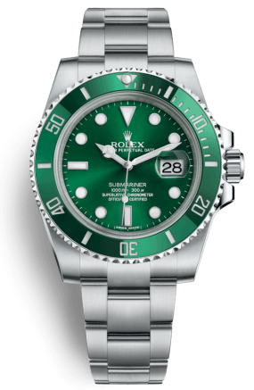 Rolex Submariner Date 40mm Steel Ceramic "Hulk"