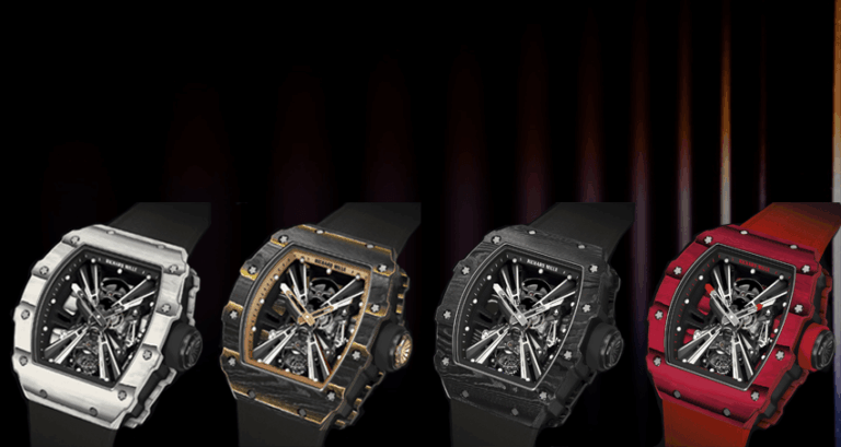 Richard Mille is releasing four new variants of the RM 12-01 model for The Bridge auto Show