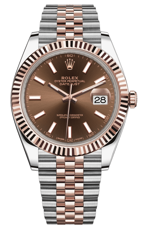 Rolex Datejust 41mm Steel and Everose Gold