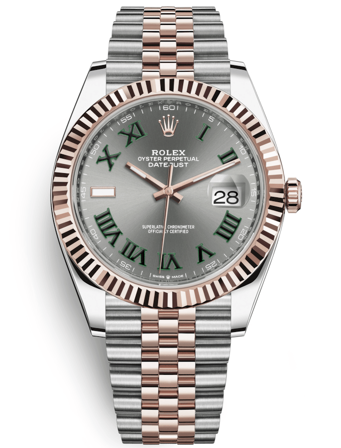 Rolex Datejust 41mm Steel and Everose Gold