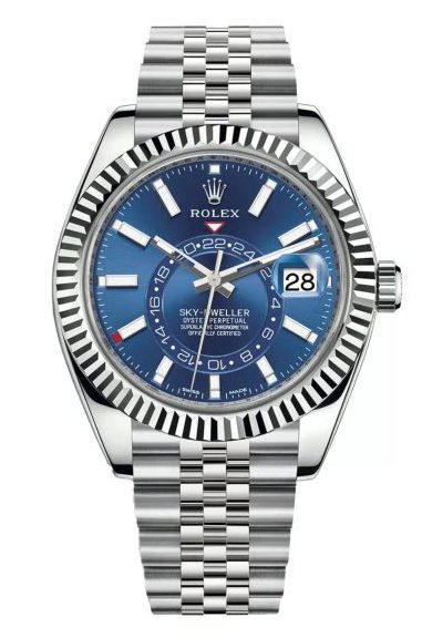 Rolex Sky-Dweller 42mm Steel and White Gold