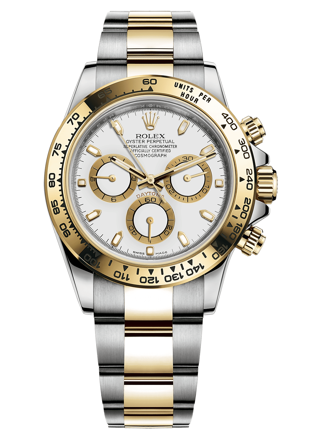 Rolex Cosmograph Daytona 40mm Steel and Yellow Gold