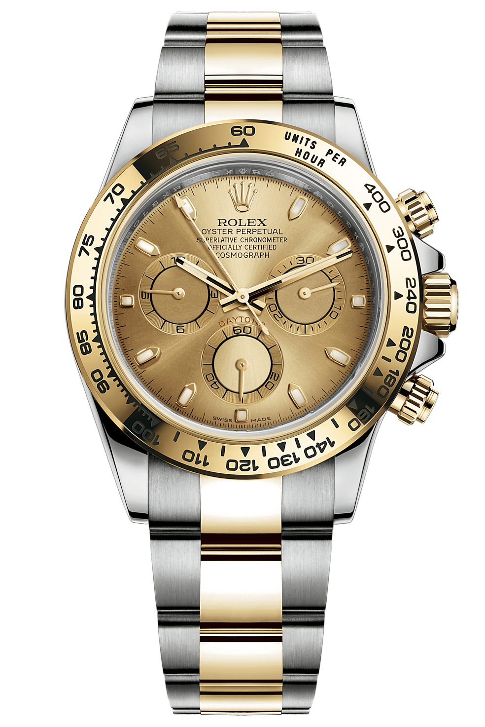 Rolex Cosmograph Daytona 40mm Steel and Yellow Gold