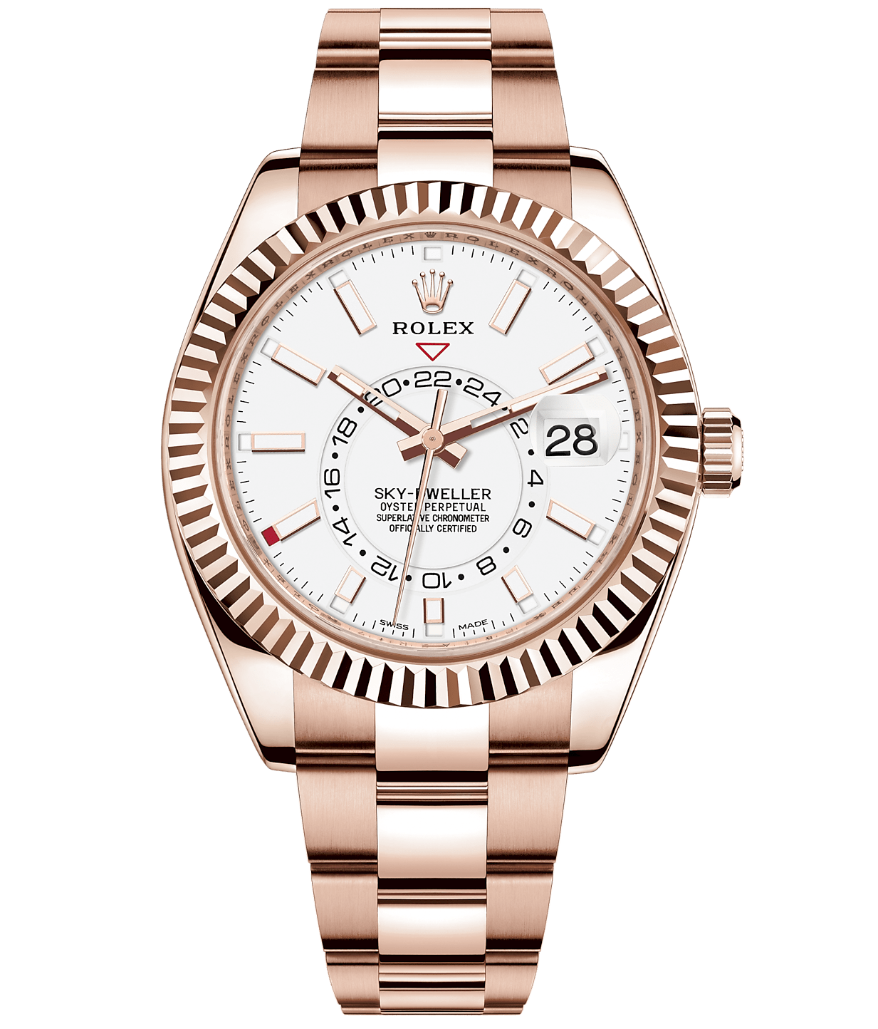 Rolex Sky-Dweller 42mm Everose Gold