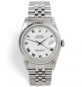 Rolex Datejust 36mm Steel and White gold