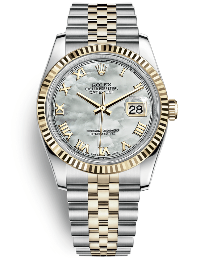 Rolex Datejust 36mm Steel and Yellow Gold