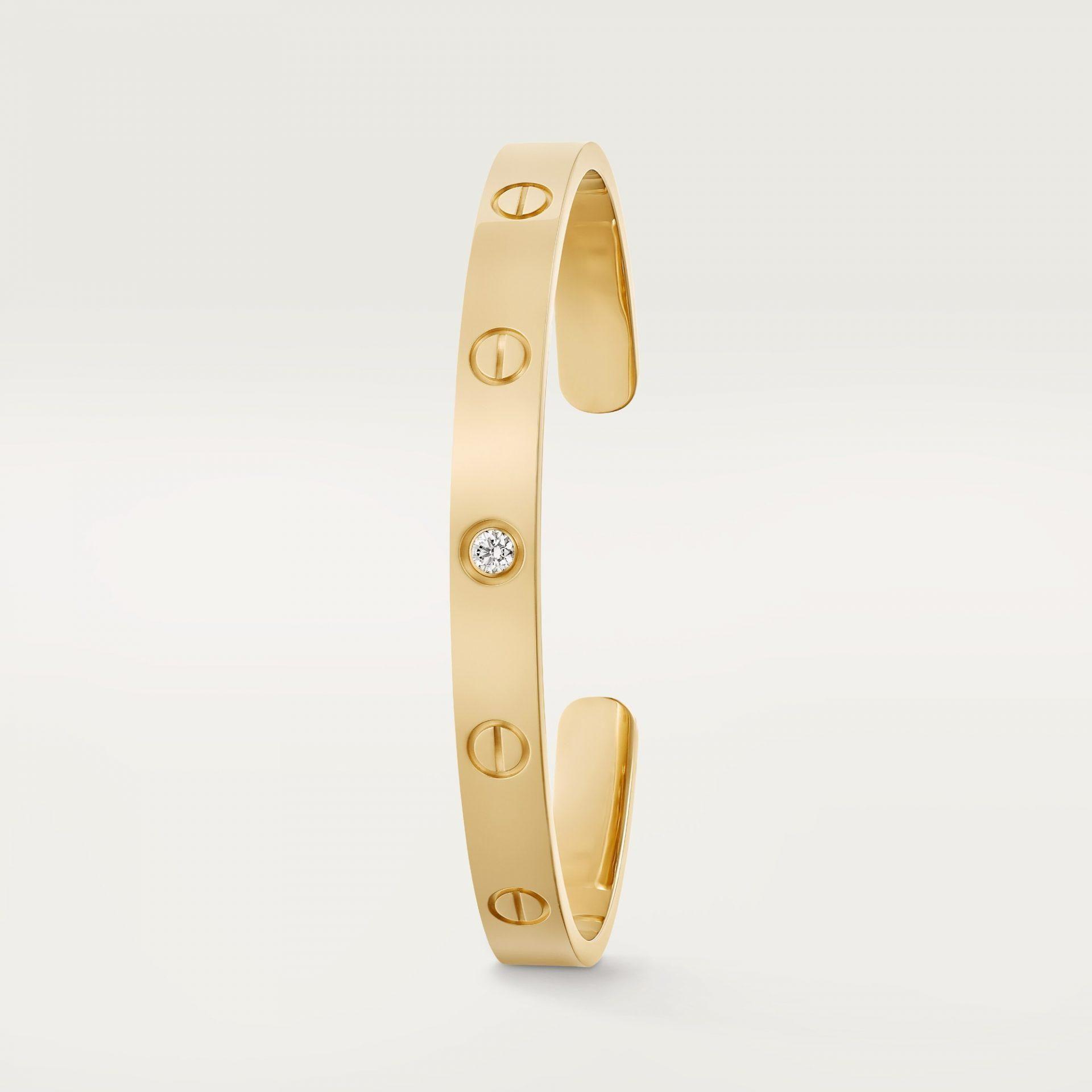 Браслет Cartier Love 1 diamond