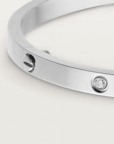 Браслет Cartier Love small model 6 diamonds