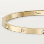 Браслет Cartier Love small model 10 diamonds