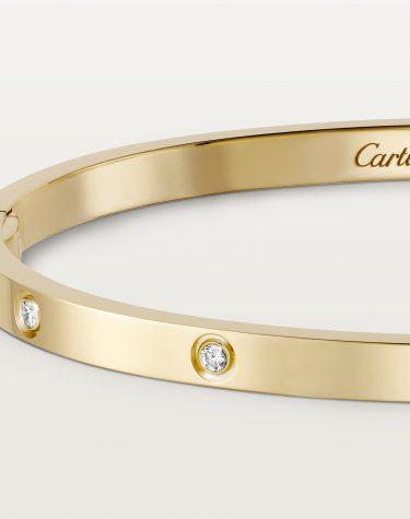 Браслет Cartier Love small model 10 diamonds