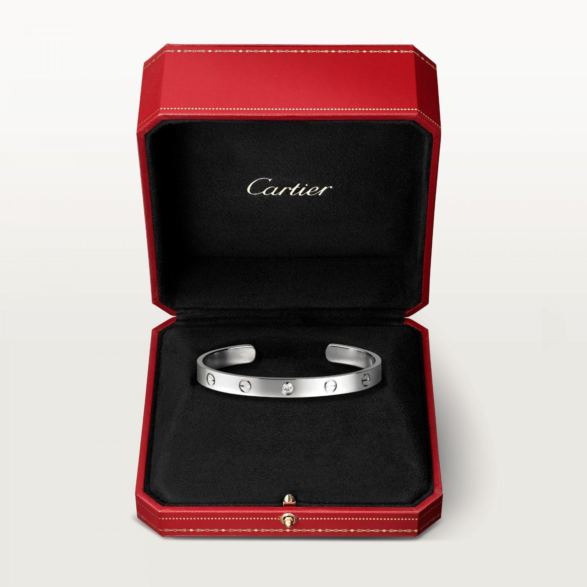 Браслет Cartier Love 1 diamond