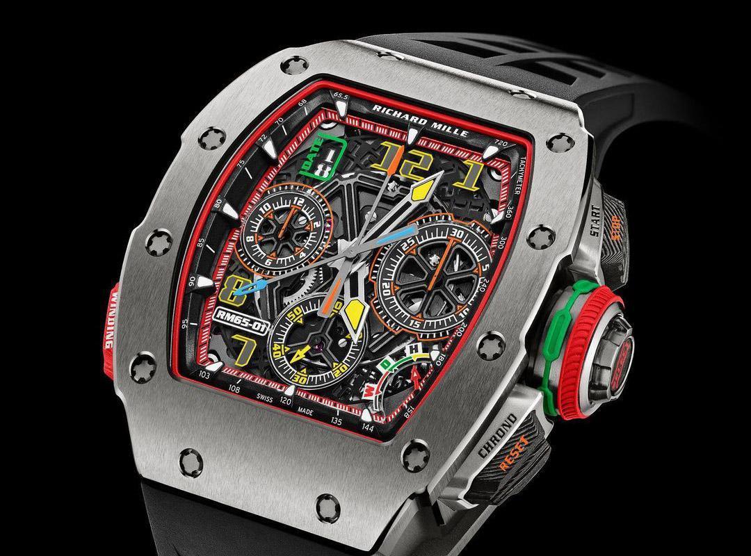 Richard Mille Automatic Split Seconds Chronograph RM 65-01 Ti