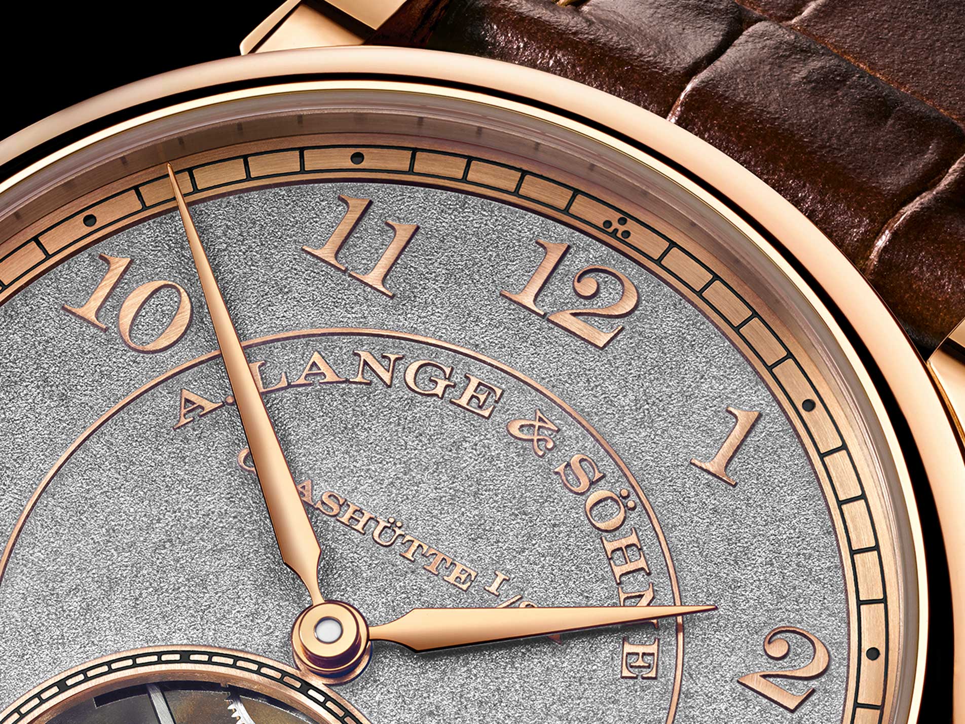 A. Lange and Sohne 1815 Tourbillon w/Stop Seconds & Zero-Reset