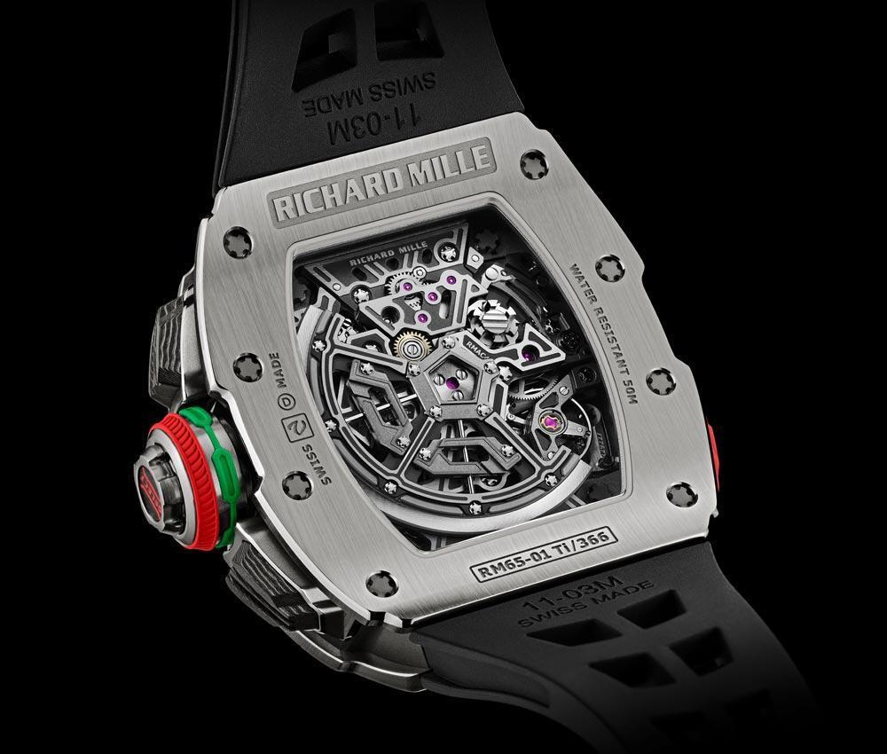 Richard Mille Automatic Split Seconds Chronograph RM 65-01 Ti