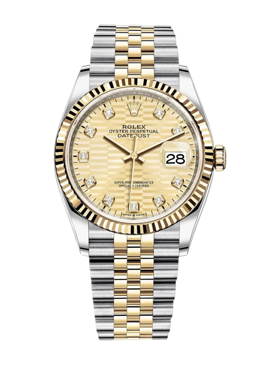 Rolex Datejust 36mm Steel and Yellow Gold