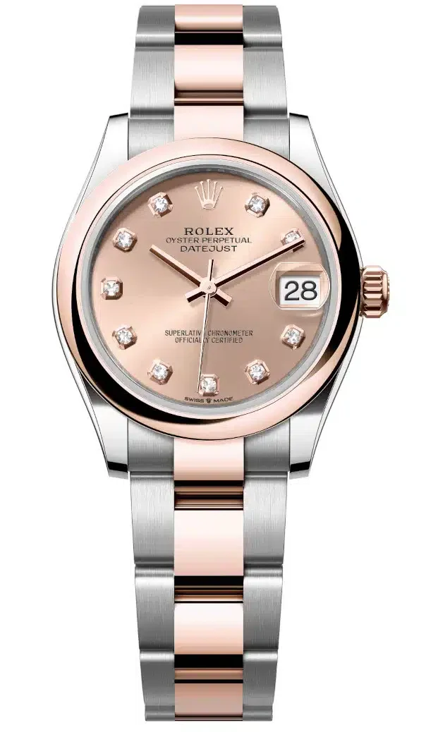 Rolex Datejust 31mm Steel and Everose Gold
