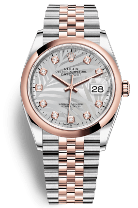 Rolex Datejust 36mm Steel and Everose Gold