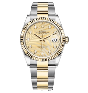 Rolex Datejust 36mm Steel and Yellow Gold