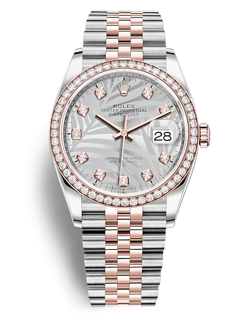 Rolex Datejust 36mm Steel and Everose Gold