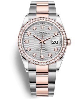 Rolex Datejust 36mm Steel and Everose Gold