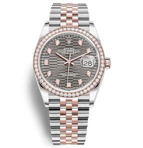 Rolex Datejust 36mm Steel and Everose Gold