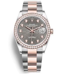 Rolex Datejust 36mm Steel and Everose Gold