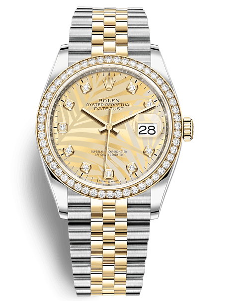 Rolex Datejust 36mm Steel and Yellow Gold