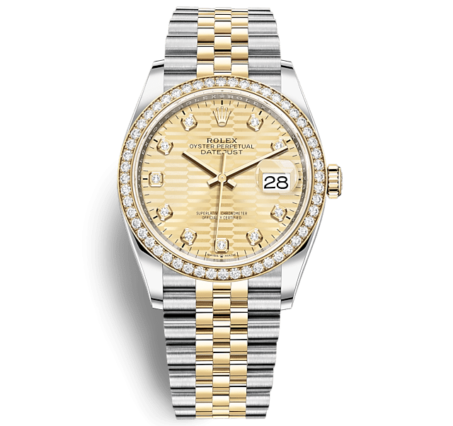 Rolex Datejust 36mm Steel and Yellow Gold