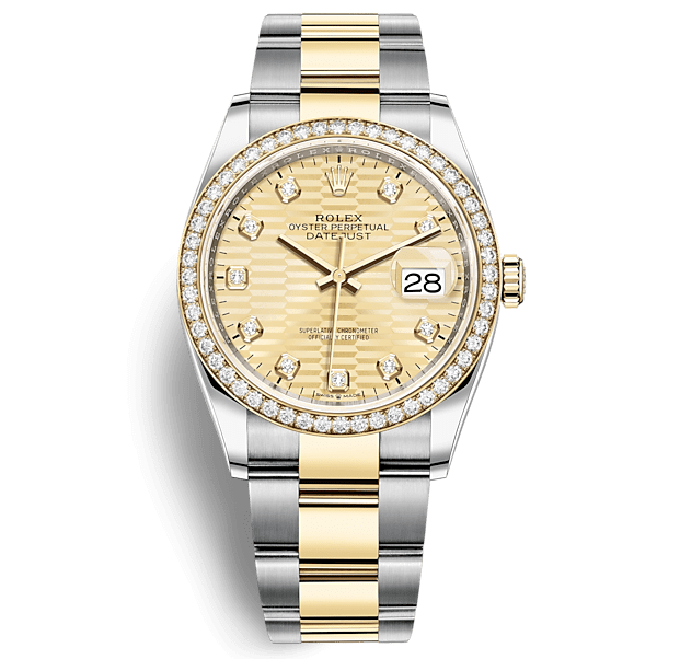 Rolex Datejust 36mm Steel and Yellow Gold