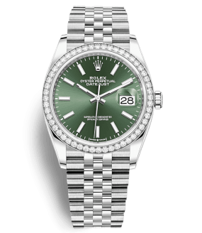 Rolex Datejust 36mm Steel and White Gold