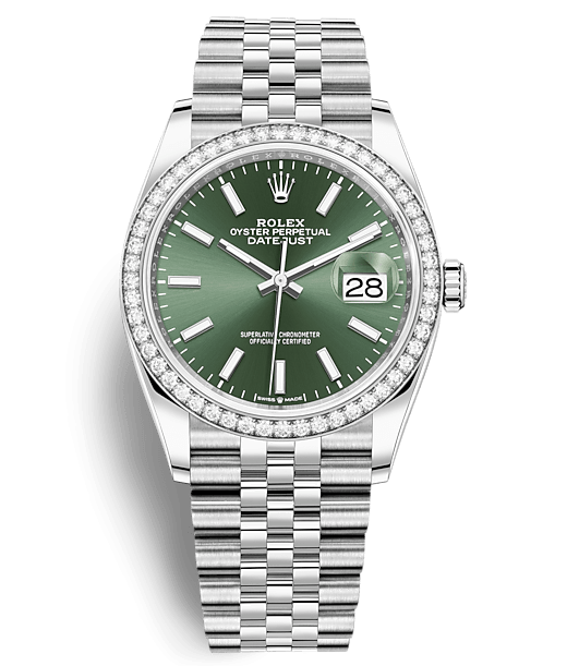 Rolex Datejust 36mm Steel and White Gold