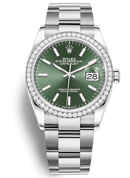 Rolex Datejust 36mm Steel and White Gold