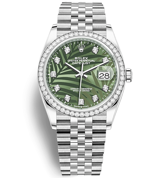 Rolex Datejust 36mm Steel and White Gold