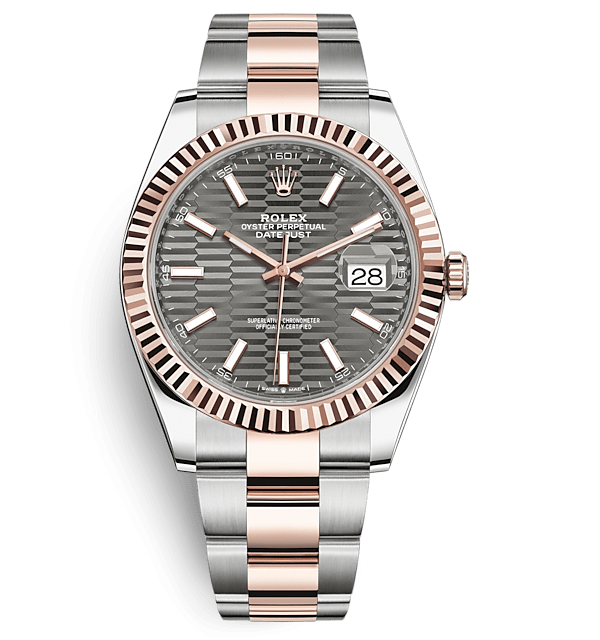 Rolex Datejust 41mm Steel and Everose