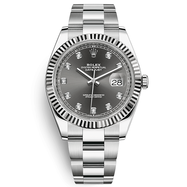 Rolex Datejust 41mm Steel and White Gold