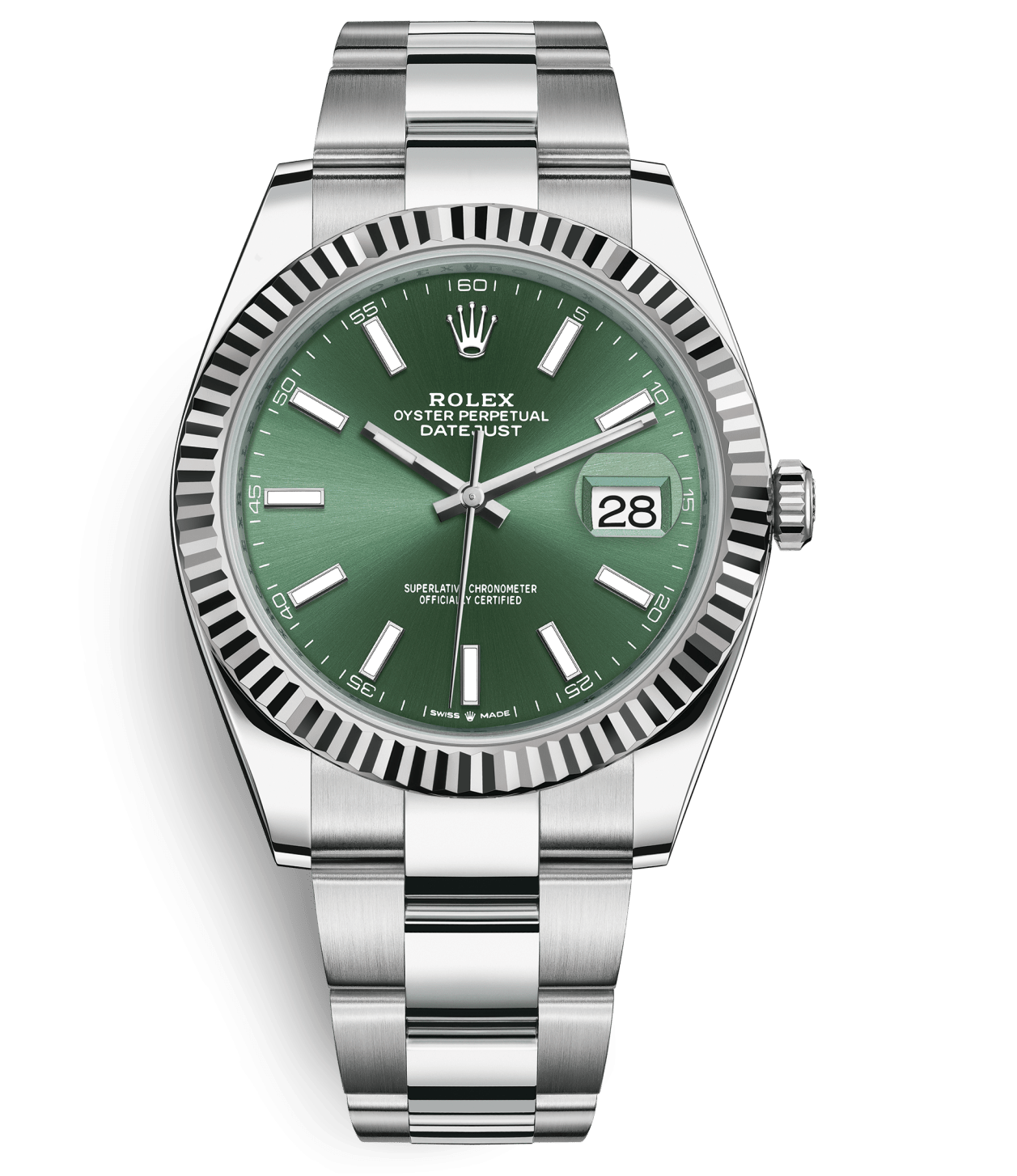 Rolex Datejust 41mm Steel and White Gold