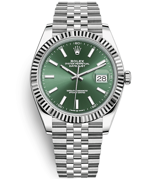 Rolex Datejust 41mm Steel and White Gold