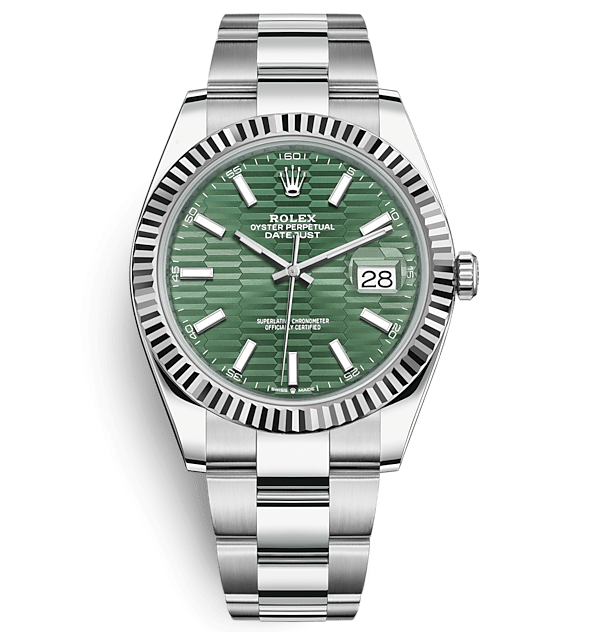 Rolex Datejust 41mm Steel and White Gold