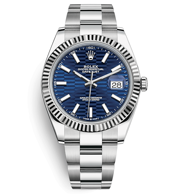 Rolex Datejust 41mm Steel and White Gold