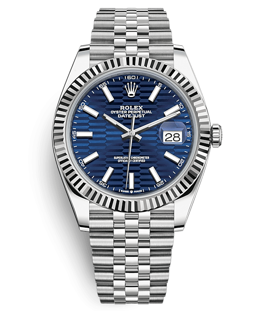 Rolex Datejust 41mm Steel and White Gold