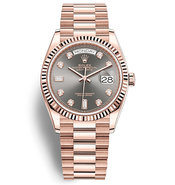 Rolex Day-Date 36mm Everose Gold