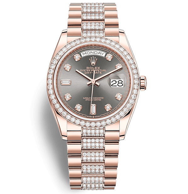 Rolex Day-Date 36mm Everose Gold