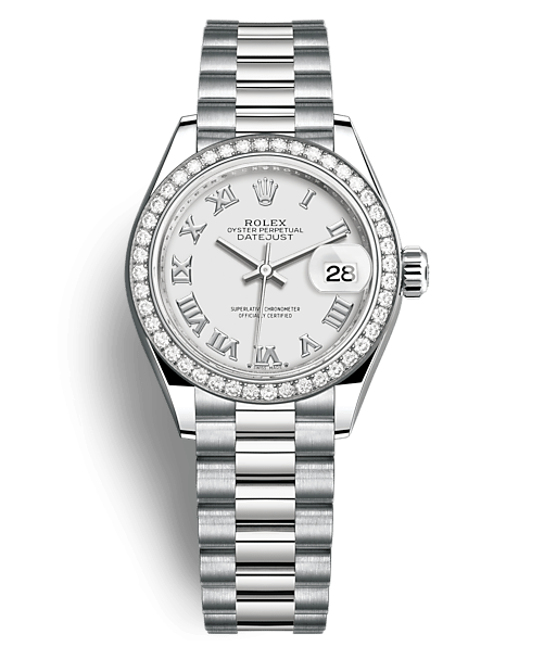 Rolex Datejust 28 mm White Gold