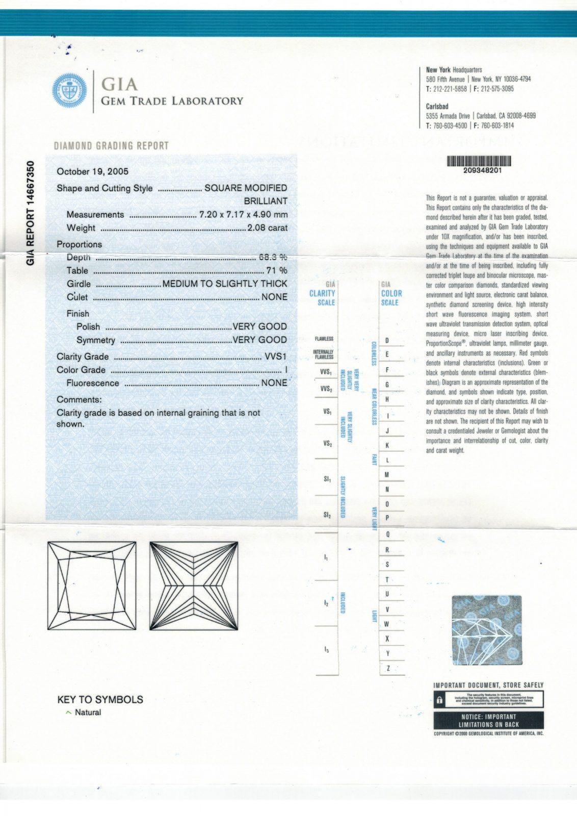 Кольцо с бриллиантом