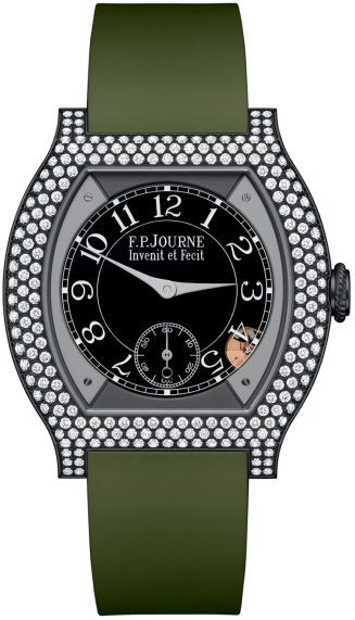 F.P. Journe Elegante Elegante 40 mm Titanium 12 Rows of Diamonds