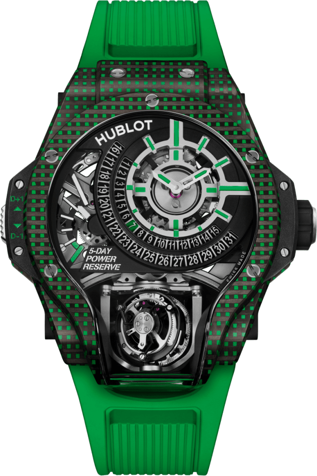 Hublot MP Collection MP-09 Tourbillon Bi-Axis 5 Day Power Reserve 3D Carbon