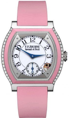 F.P. Journe Elegante Elegante 40 mm Titanium Inserts and 2 Rows of Diamonds Elegante 3