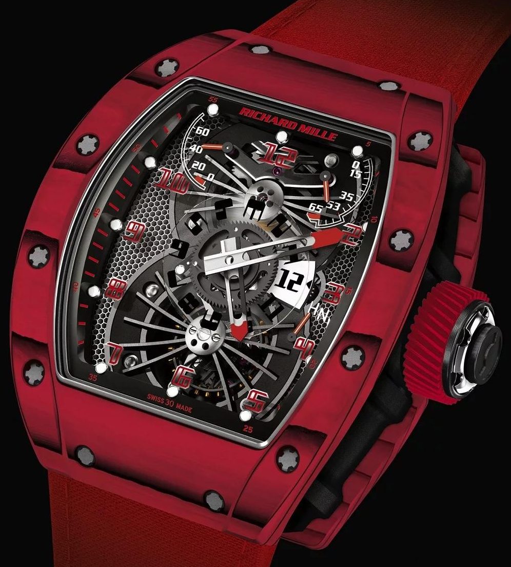 Richard Mille Watches RM 022 Aerodyne Tourbillon Dual Time Zone